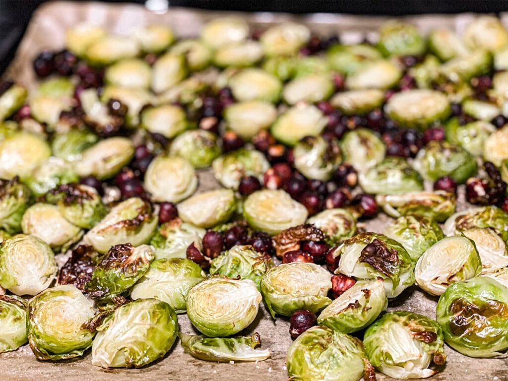 Rosenkohl aus dem Ofen