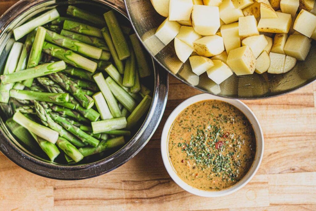 Rezeptidee Grüner Spargel