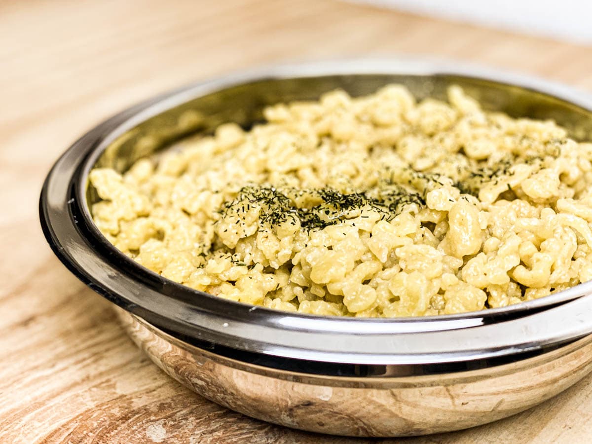 Vegane Spätzle selber machen